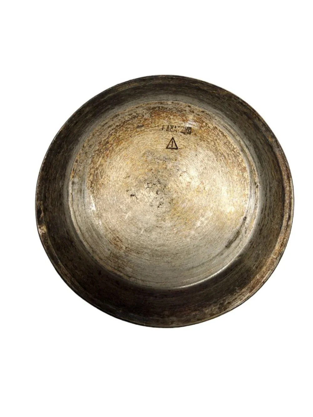 vintage 1950s-60s pewter athens greece souvenir has hallmark on back